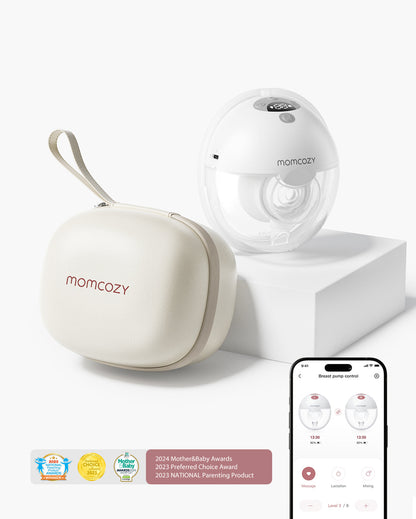 M5 Smart Wearable Breast Pump – Upgraded with App Control