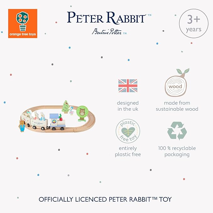Wooden Peter Rabbit™ Train Set