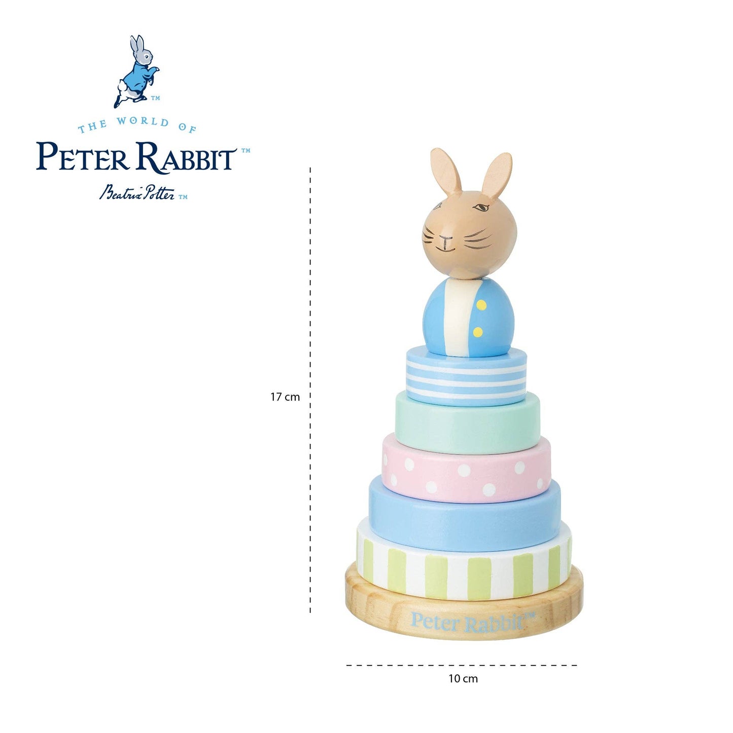 Peter Rabbit™ Wooden Stacking Ring
