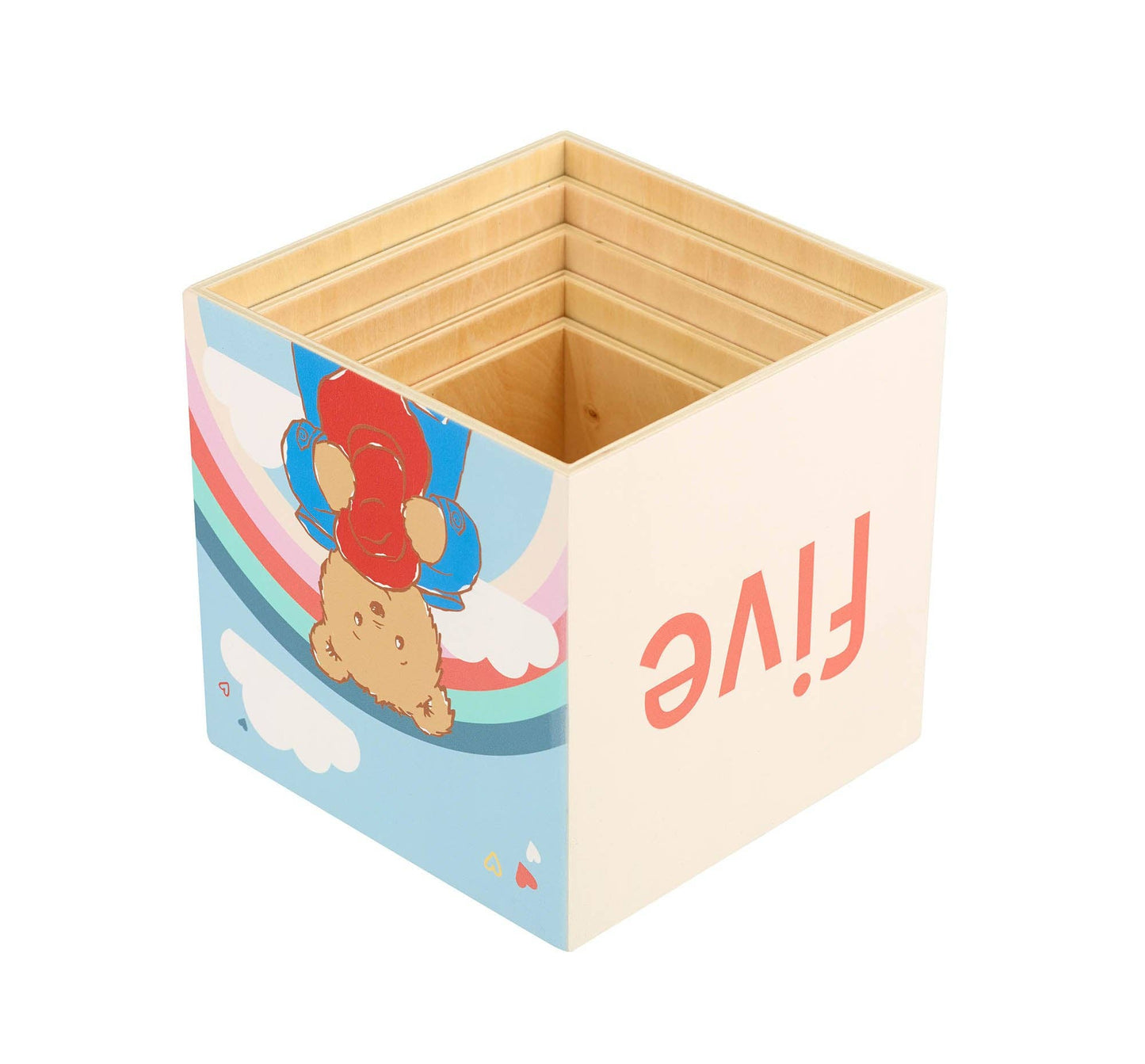 Paddington™ Wooden Stacking Cubes